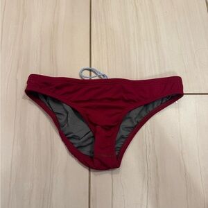 Jolyn Women's Maroon Bikini Bottom
